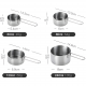 Stainless Steel Measuring Cups Set – 4 Pieces